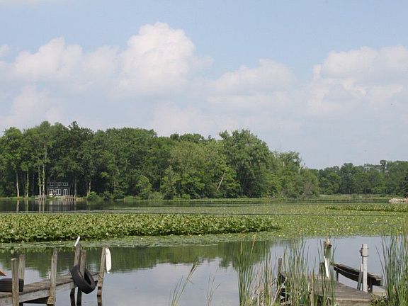 View of one of the dock areas.
