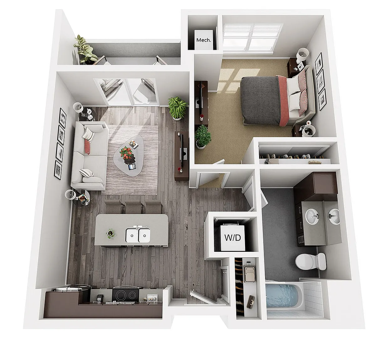 Floor plan B1