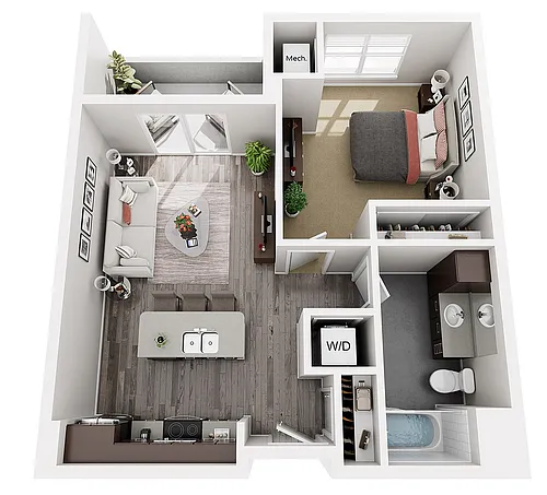Floor plan B1