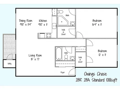 Floor plan Kings Peak