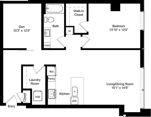Floor plan A6b Level 31-36