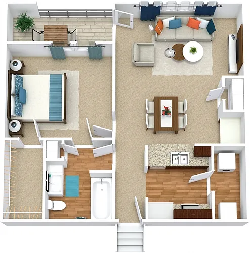 Floor plan The Auburn