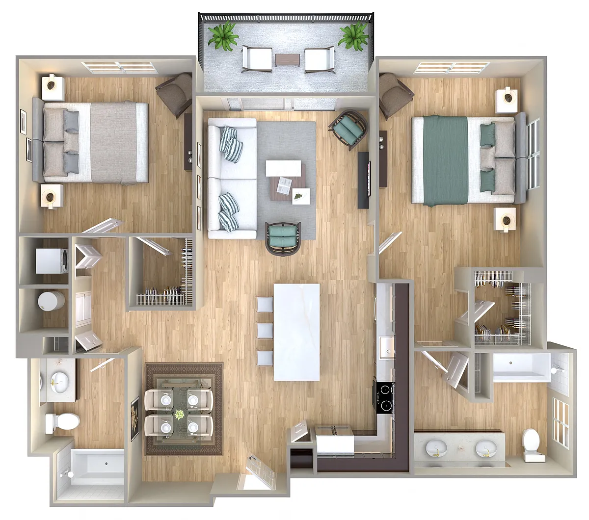 Floor plan Clover
