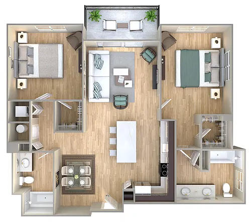 Floor plan Clover