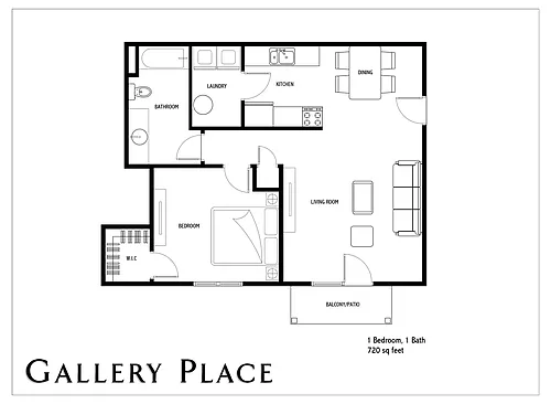 Floor plan The Van Gogh
