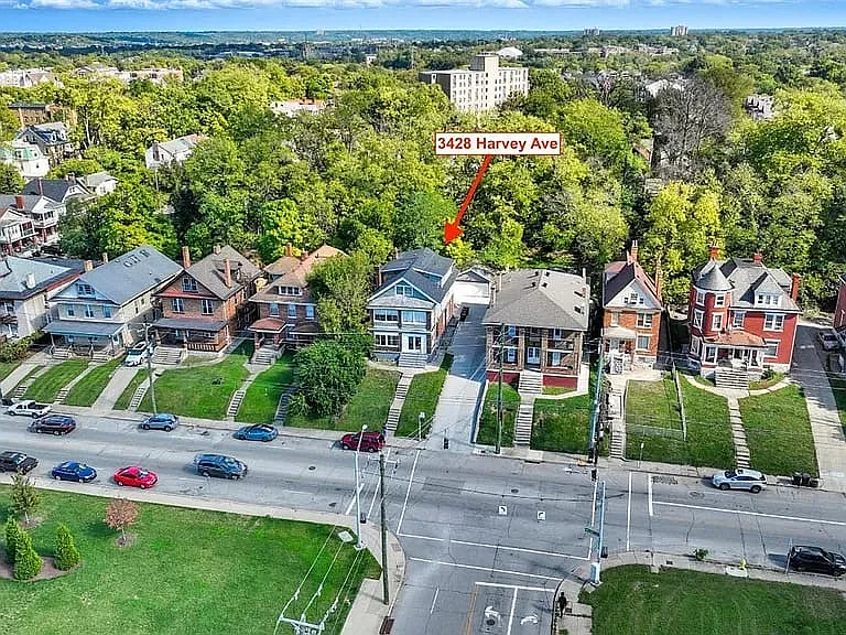 Ample street parking right in front of property