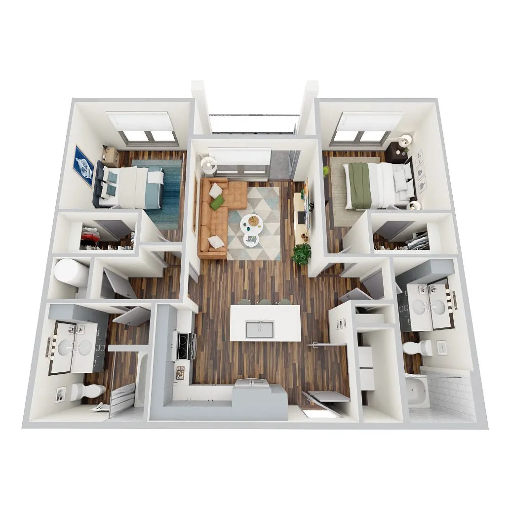 Floor plan B1