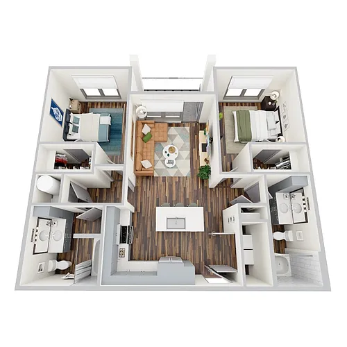 Floor plan B1