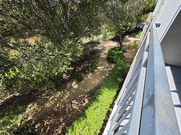 creek view from Balcony/patio