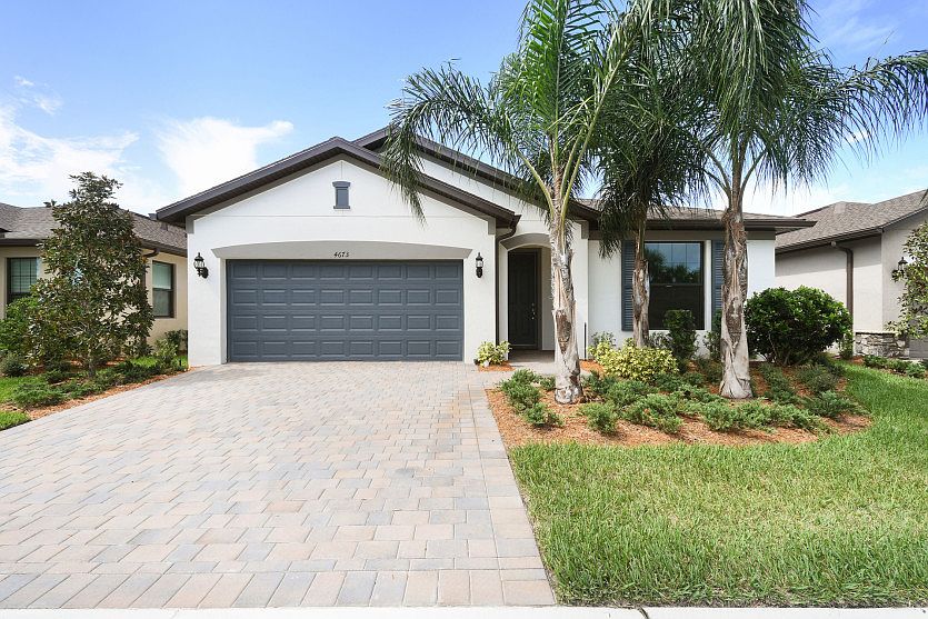 Oasis, a single-story home with 2 car garage