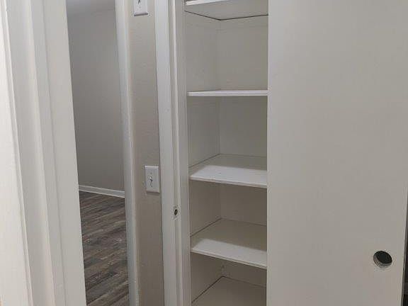 Hall closet