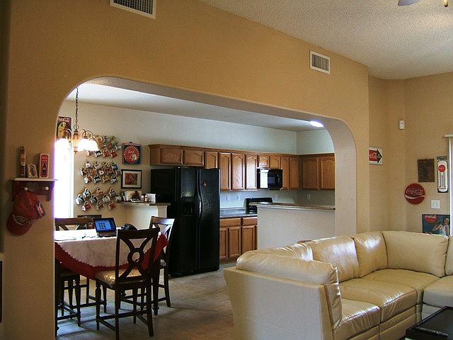 Open Living,Dining,Kitchen