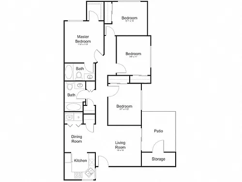 Floor plan Aloe