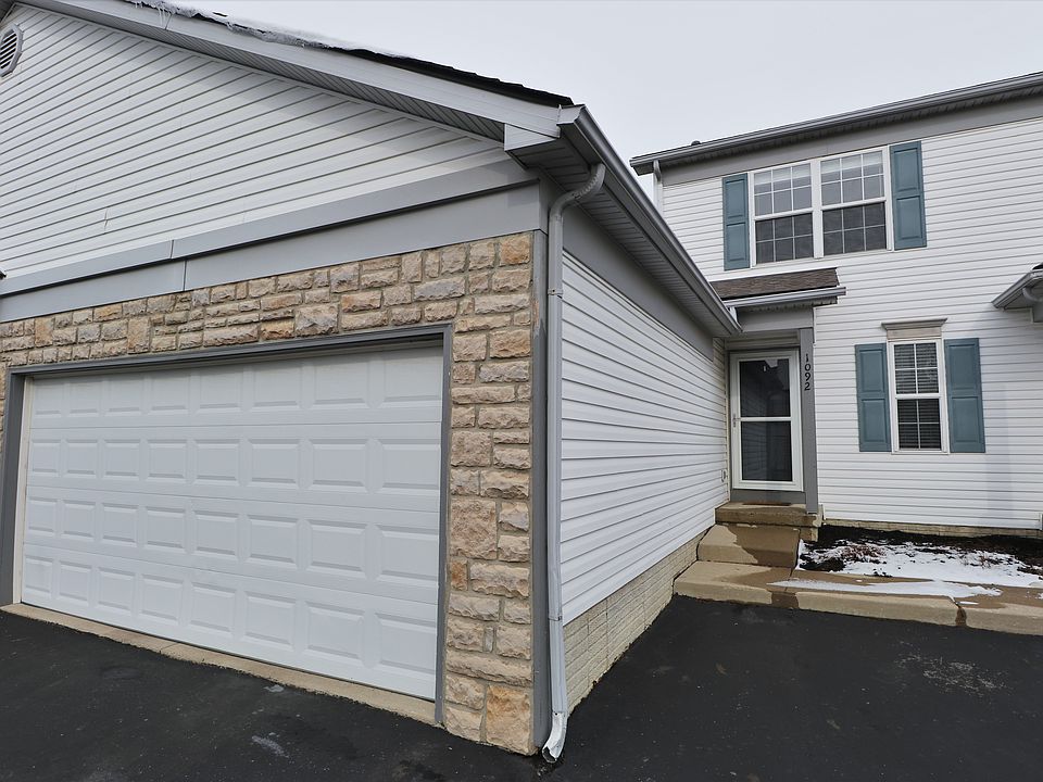 Two car attached garage