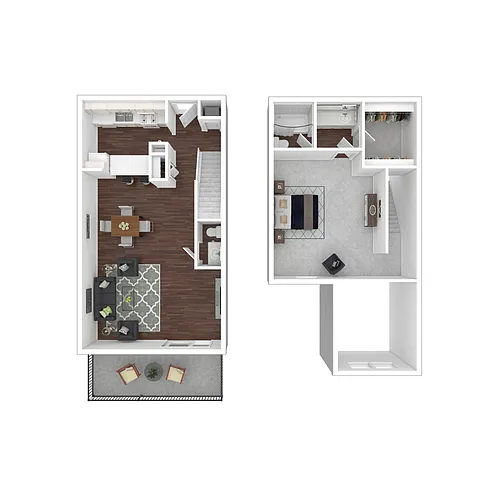 Floor plan Townhome