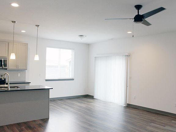 South facing dining room with sliding glass door access to your patio.