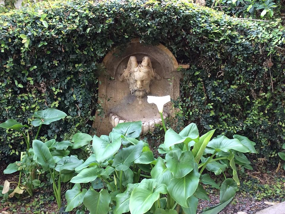 Backyard fountain