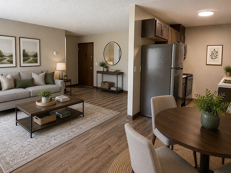 Staged Two Bedroom