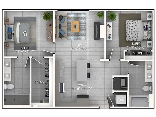 Floor plan C3