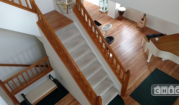 Downstairs view from loft