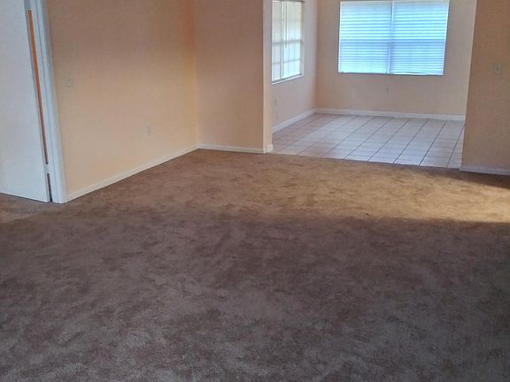 Living & dining area & den