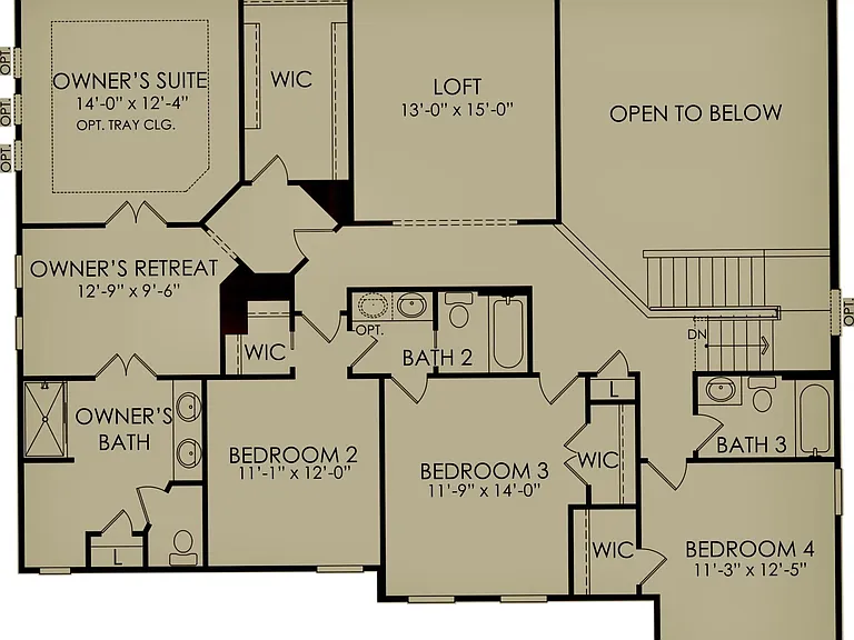 Level 2 floor plan