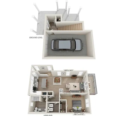 Floor plan A4-1114