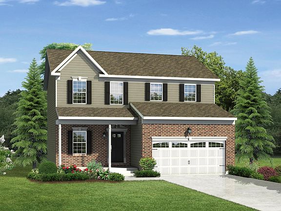 Elevation G Partial Brick Front