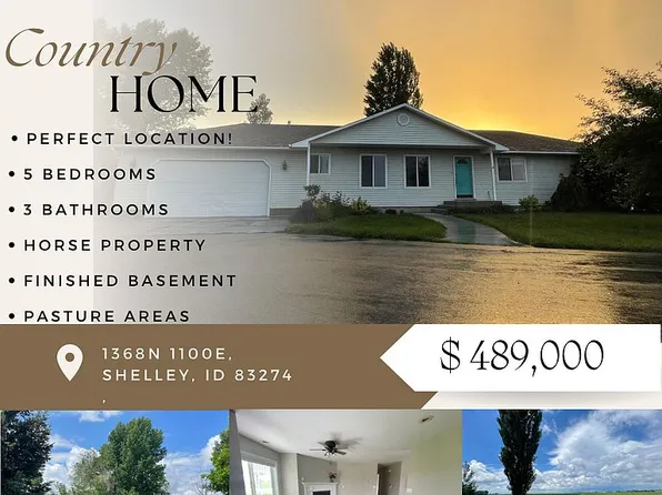 1368 N 1100 E, Shelley, ID 83274