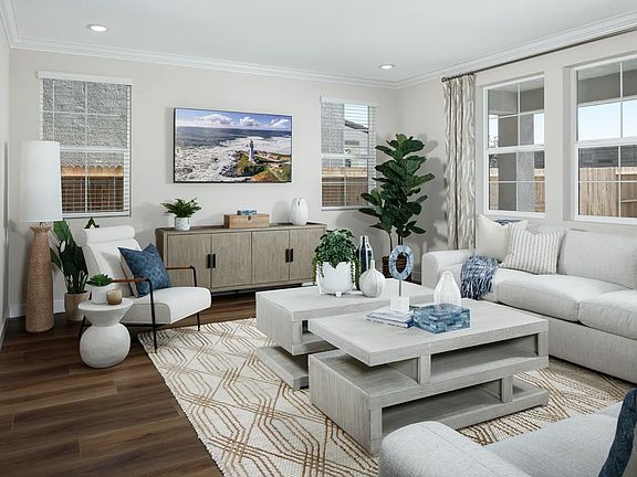 Great room with gorgeous flooring