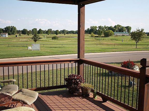 View towards the golf course