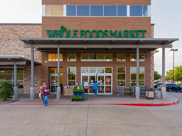 Less than 2 miles to our local Whole Foods Market