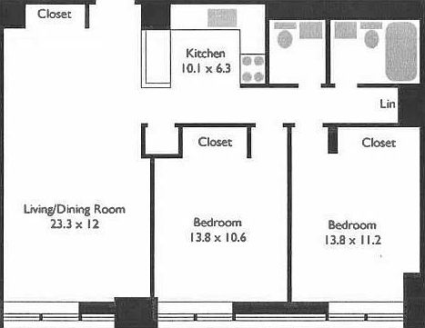 1st image of 301 Cathedral Pkwy #14G