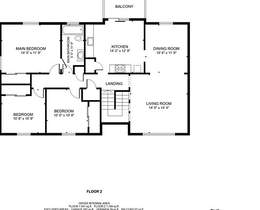 2nd image of 5439 Sutton Ave