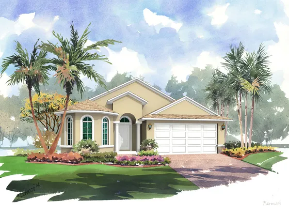 Bermuda 1796 Plan, Morningside by Renar Homes