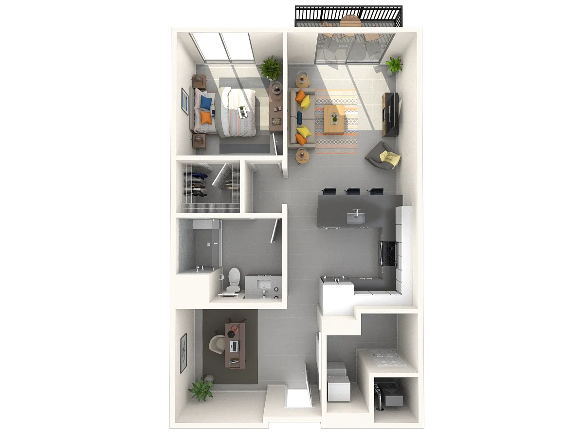 Floor plan AS5 - South Residence