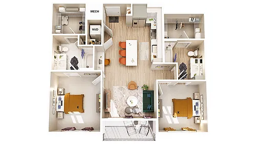 Floor plan B1