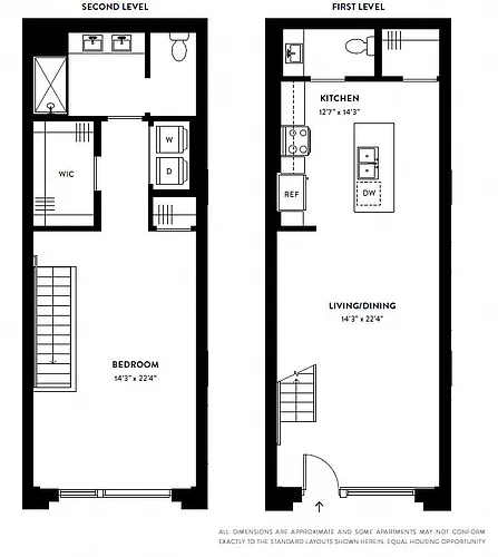 Floor plan TH1 Live Work
