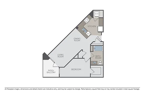 Floor plan Plan 1C
