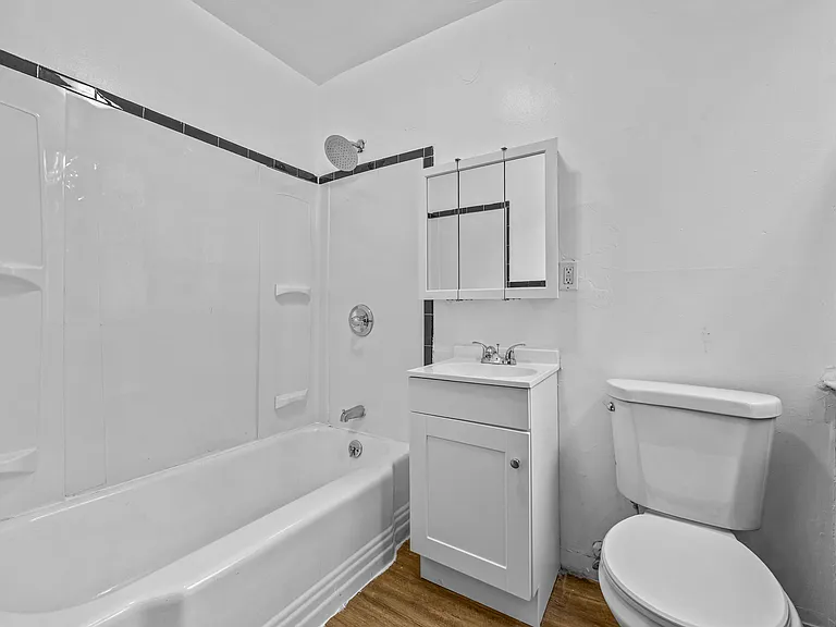 Recently renovated bathroom