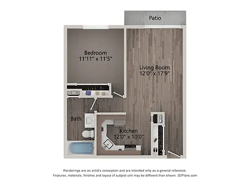 Floor plan Lily - Premium