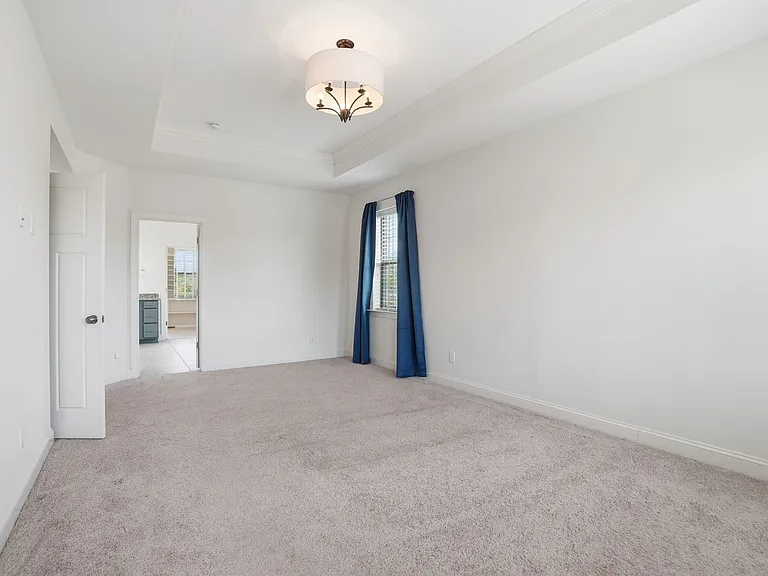 Master Bedroom en-suite bathroom and walk-in closet
