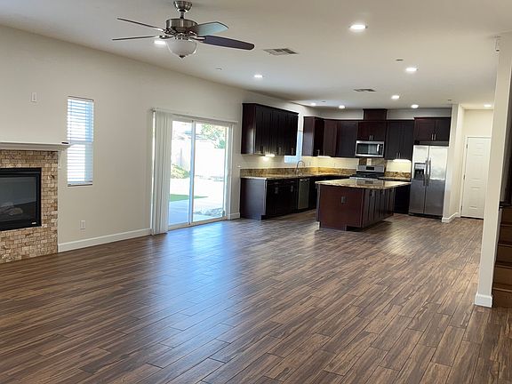 Family Room and Kitchen