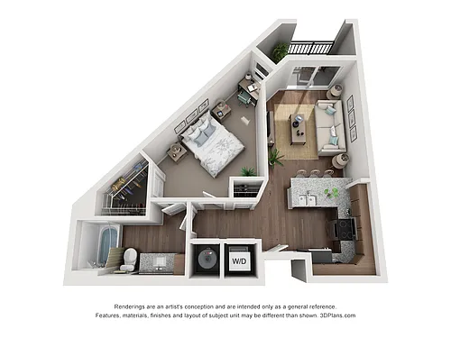 Floor plan A1e