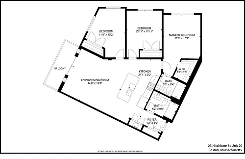 Floor plan 3 bed floorplan