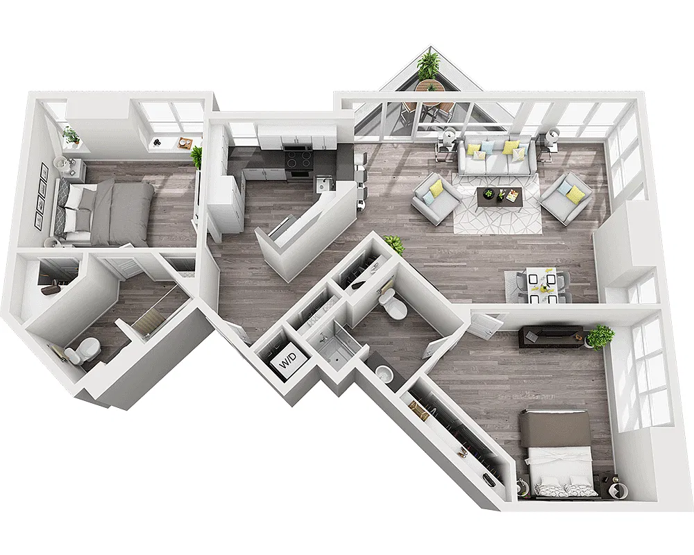 Floor plan Plan B2C