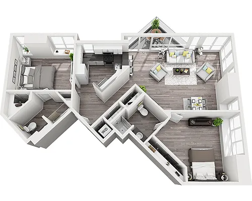 Floor plan Plan B2C