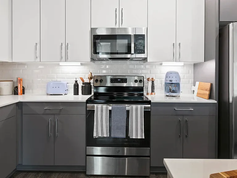 Kitchen with Stainless Steel Appliances
