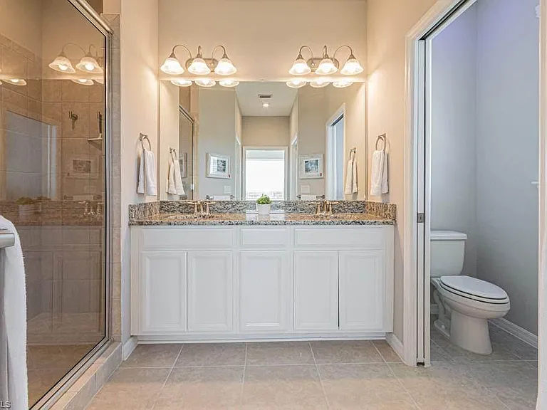 Master bathroom.