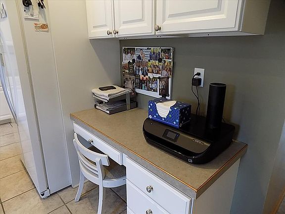 kitchen desk
